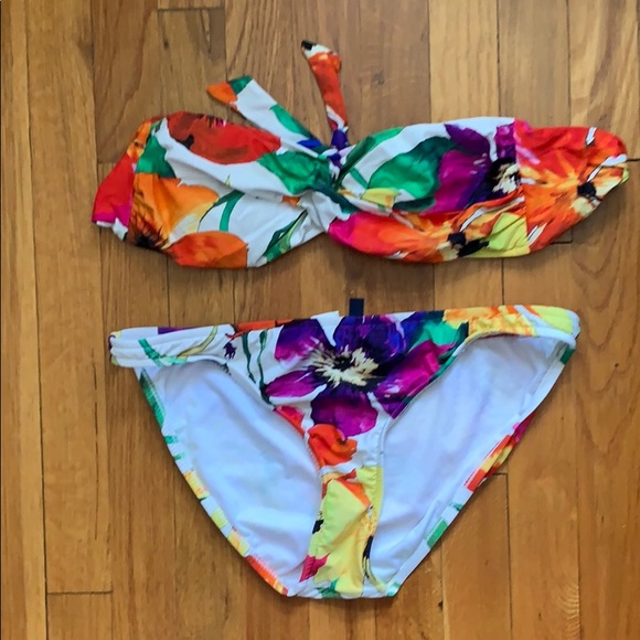Ralph Lauren Other - Ralph Lauren Bathing Suit Floral Size Large